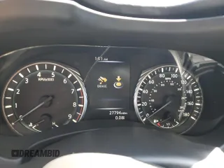 2022 Infiniti Q50 Red Sport 400 with VIN JN1FV7DR4NM390178, listed as a Copart auction lot 69999424 with 27,794 mi miles and Salvage title. Bid and sale history available at DreamBid. Image 9.