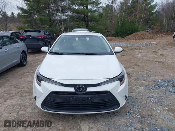 2023 Toyota Corolla LE with VIN JTDB4MEE7PJ002907, listed as a IAAI auction lot 41853292 with 38,517 mi miles. Bid and sale history available at carsss.com. Image 12.