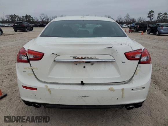 2017 Maserati Ghibli с VIN ZAM57XSA2H1197903, выставлен на аукционе Copart как лот 44904645 с пробегом 57 431 миль миль и Чистый • Clean title. История ставок и продаж доступна на DreamBid. Изображение 6.