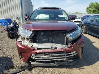 2019 Toyota Highlander Limited with VIN 5TDDZRFH5KS944272, listed as a Copart auction lot 62343035 with 81,886 mi miles and Salvage title. Bid and sale history available at DreamBid. Image 5.