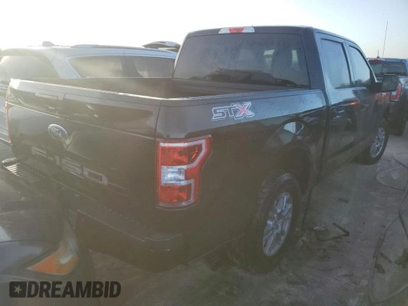 2019 Ford F-150 XL with VIN 1FTEW1CP7KKC35358, listed as a Copart auction lot 83633394 with 31,750 mi miles and Non Repairable. Bid and sale history available at carsss.com. Image 3.