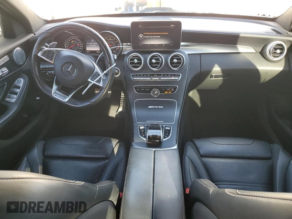 2017 Mercedes-Benz C 63 AMG with VIN 55SWF8GB0HU194099, listed as a Copart auction lot 84697274 with 79,948 mi miles and Salvage title. Bid and sale history available at DreamBid. Image 8.