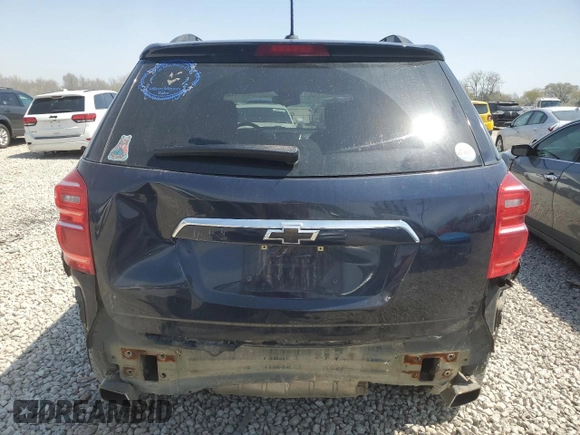 2016 Chevrolet Equinox LT z VIN 2GNFLFE39G6140760, wystawiony jako Copart lot #53374615 z przebiegiem 146 732 mil mil oraz Szkoda całkowita • Salvage title. Historia ofert i sprzedaży dostępna na DreamBid. Obrazek 6.