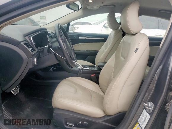 2017 Ford Fusion Hybrid Titanium with VIN 3FA6P0RU7HR388521, listed as a Copart auction lot 57318895 with 117,720 mi miles and Salvage title. Bid and sale history available at DreamBid. Image 7.