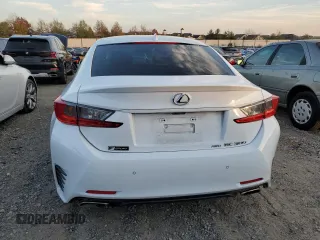 2017 Lexus RC with VIN JTHSM5BC6H5002401, listed as a Copart auction lot 81254444 with 55,934 mi miles and Salvage Title. Bid and sale history available at carsss.com. Image 6.