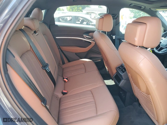 2024 Audi Q8 e-tron Sportback S line Premium Plus with VIN WA1CAAGE8RB036144, listed as a Copart auction lot 63983214 with NaN miles and Salvage Title. Bid and sale history available at carsss.com. Image 10.