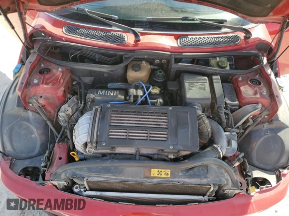 2005 MINI Convertible S with VIN WMWRH33535TF84456, listed as a Copart auction lot 50120725 with 149,840 mi miles and Salvage Title. Bid and sale history available at DreamBid. Image 13.