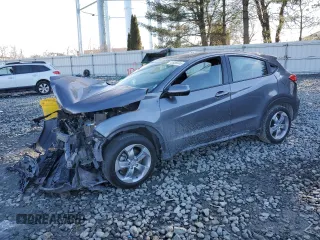2022 Honda HR-V LX with VIN 3CZRU6H36NM717885, listed as a Copart auction lot 42835445 with 0 mi miles and Salvage Title. Bid and sale history available at carsss.com. Image 1.