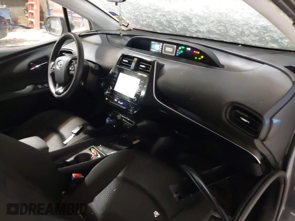 2020 Toyota Prius LE with VIN JTDL9RFU5L3020409, listed as a IAAI auction lot 41171668 with 122,208 mi miles and . Bid and sale history available at DreamBid. Image 5.