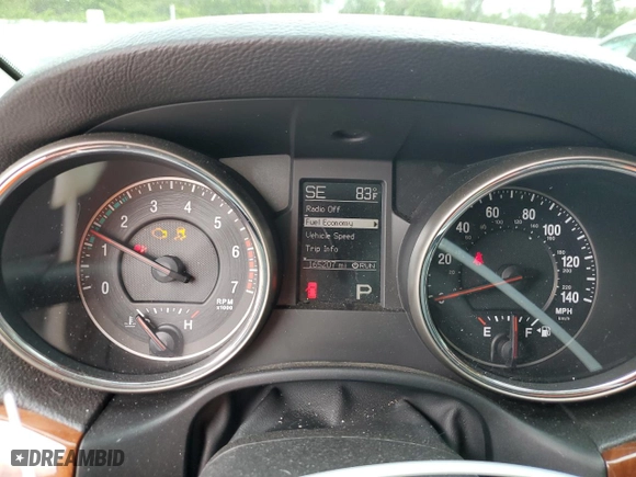 2011 Jeep Grand Cherokee Limited with VIN 1J4RR5GT7BC649445, listed as a Copart auction lot 46242575 with 165,207 mi miles and Salvage Title. Bid and sale history available at carsss.com. Image 9.