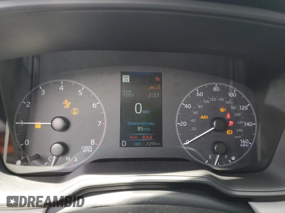 2024 Toyota Corolla Cross L with VIN 7MUAAAAG6RV105158, listed as a Copart auction lot 60271015 with 7,294 mi miles and Salvage title. Bid and sale history available at DreamBid. Image 9.