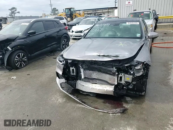 2024 Genesis G70 Sport Advanced with VIN KMTG54SE8RU138988, listed as a Copart auction lot 42835125 with 6,200 mi miles and Salvage Title. Bid and sale history available at DreamBid. Image 13.