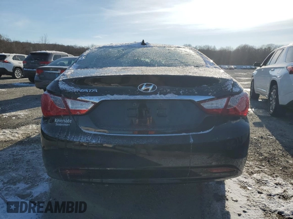 2013 Hyundai Sonata GLS with VIN 5NPEB4AC9DH523123, listed as a Copart auction lot 82388744 with 121,369 mi miles and Clean Title. Bid and sale history available at carsss.com. Image 6.