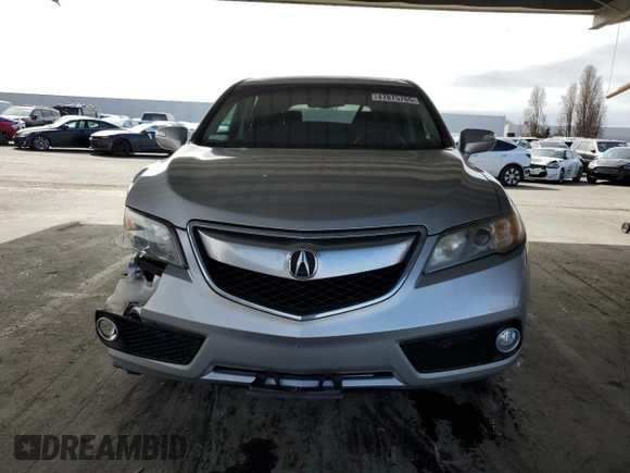 2014 Acura RDX Tech Pkg with VIN 5J8TB3H54EL009090, listed as a Copart auction lot 47875765 with 54,115 mi miles and Salvage Title. Bid and sale history available at carsss.com. Image 5.