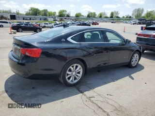 2017 Chevrolet Impala LT with VIN 2G1105S31H9147575, listed as a Copart auction lot 54390745 with 184,008 mi miles and Salvage Title. Bid and sale history available at DreamBid. Image 3.
