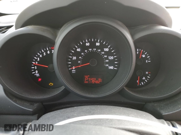 2012 Kia Soul with VIN KNDJT2A55C7435982, listed as a Copart auction lot 49615215 with 119,482 mi miles and Salvage Title. Bid and sale history available at carsss.com. Image 9.