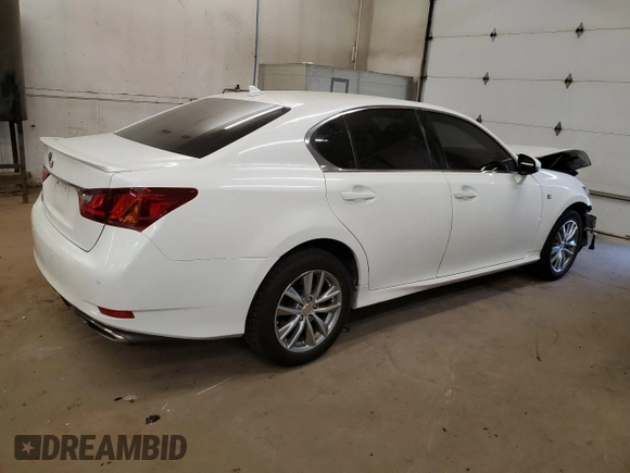 2013 Lexus GS 350 with VIN JTHCE1BL4D5006225, listed as a Copart auction lot 76874804 with 113,491 mi miles and Salvage Title. Bid and sale history available at carsss.com. Image 3.