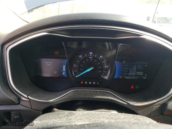 2018 Ford Fusion Hybrid SE with VIN 3FA6P0LU0JR253105, listed as a Copart auction lot 49050515 with 74,113 mi miles and Salvage Title. Bid and sale history available at carsss.com. Image 9.