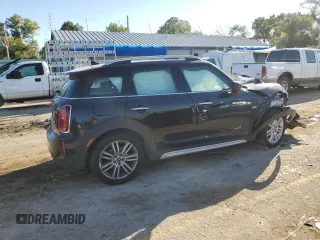 2022 MINI Countryman Cooper with VIN WMZ43BR06N3N73336, listed as a Copart auction lot 73768704 with Not provided miles and Salvage title. Bid and sale history available at DreamBid. Image 3.