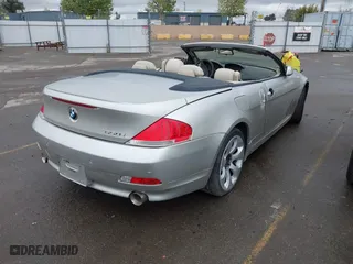2006 BMW 6 Series 650Ci with VIN WBAEK13406CN76356, listed as a IAAI auction lot 41927866 with 1 mi miles. Bid and sale history available at carsss.com. Image 4.
