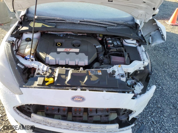2015 Ford Focus ST with VIN 1FADP3L99FL266011, listed as a Copart auction lot 45046835 with 0 mi miles and Salvage Title. Bid and sale history available at carsss.com. Image 11.