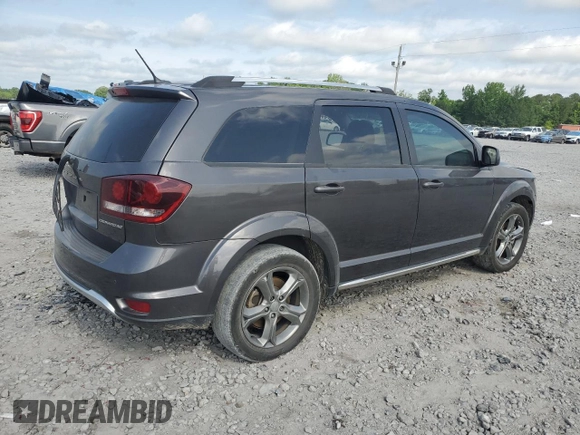2017 Dodge Journey Crossroad Plus with VIN 3C4PDCGB8HT648132, listed as a Copart auction lot 56821625 with 78,799 mi miles and Salvage title. Bid and sale history available at DreamBid. Image 3.