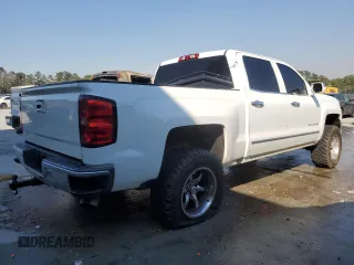 2018 Chevrolet Silverado 1500 LT with VIN 3GCPCREC0JG434297, listed as a Copart auction lot 46689365 with 88,437 mi miles and Salvage Title. Bid and sale history available at DreamBid. Image 3.