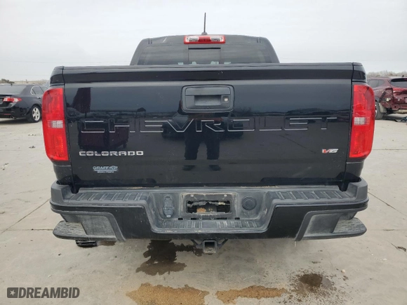 2022 Chevrolet Colorado 2WD LT with VIN 1GCGSCEN3N1320848, listed as a Copart auction lot 89385215 with 35,933 mi miles and Clean Title. Bid and sale history available at carsss.com. Image 6.
