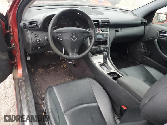 2002 Mercedes-Benz C 230/260/280/320 with VIN WDBRN47J72A327957, listed as a Copart auction lot 66282164 with 77,014 mi miles and Salvage Title. Bid and sale history available at DreamBid. Image 8.