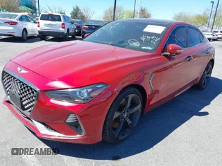 2020 Genesis G70 2.0T z VIN KMTG44LA3LU045365, wystawiony jako IAAI lot #41651427 z przebiegiem 33 333 mil mil oraz . Historia ofert i sprzedaży dostępna na DreamBid. Obrazek 2.
