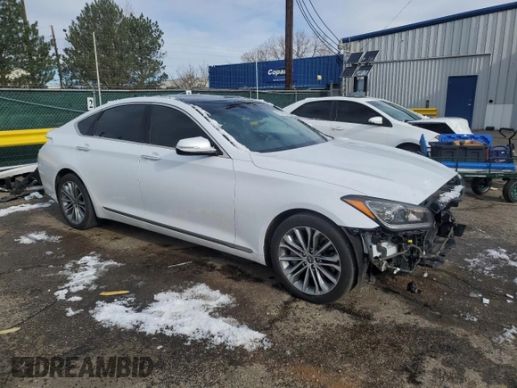 2015 Hyundai Genesis 3.8L with VIN KMHGN4JE8FU097477, listed as a Copart auction lot 51654155 with 74,358 mi miles and Salvage Title. Bid and sale history available at carsss.com. Image 4.