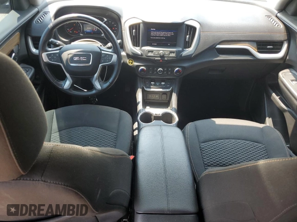 2021 GMC Terrain SLE with VIN 3GKALTEV7ML323752, listed as a Copart auction lot 64689375 with 45,134 mi miles and Non repairable. Bid and sale history available at DreamBid. Image 8.