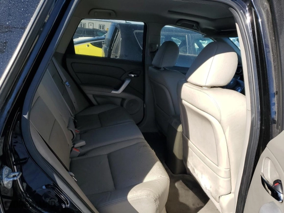 2009 Acura RDX Tech Pkg with VIN 5J8TB18599A000066, listed as a Copart auction lot 43187595 with 194,941 mi miles and Salvage Title. Bid and sale history available at carsss.com. Image 10.