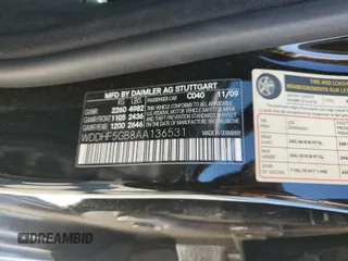 2010 Mercedes-Benz E 350 Luxury with VIN WDDHF5GB8AA136531, listed as a Copart auction lot 51962005 with 108,278 mi miles and Salvage Title. Bid and sale history available at carsss.com. Image 14.