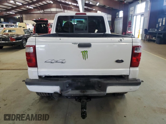 2002 Ford Ranger XL Fleet with VIN 1FTZR45E82PB41210, listed as a Copart auction lot 59047945 with 180,267 mi miles and Clean title. Bid and sale history available at DreamBid. Image 6.