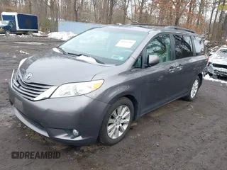 2012 Toyota Sienna XLE with VIN 5TDDK3DC9CS047014, listed as a IAAI auction lot 41551585 with 164,440 mi miles. Bid and sale history available at carsss.com. Image 18.