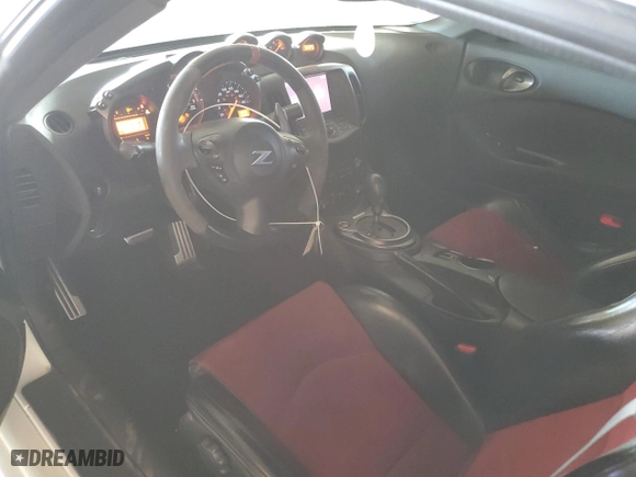 2019 Nissan 370Z Coupe with VIN JN1AZ4EH5KM420254, listed as a Copart auction lot 46543805 with 106005 miles and Salvage Title. Bid and sale history available at carsss.com. Image 8.