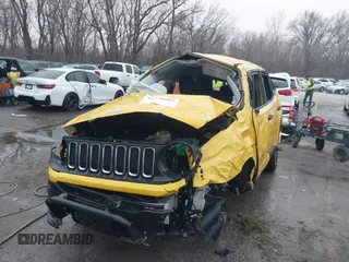 2016 Jeep Renegade Sport with VIN ZACCJBAW4GPC57580, listed as a IAAI auction lot 41126902 with 120,402 mi miles. Bid and sale history available at carsss.com. Image 6.