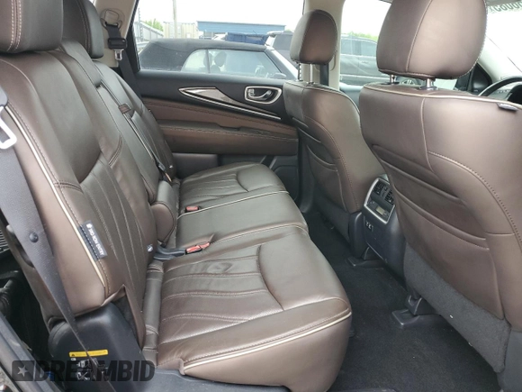 2019 Infiniti QX60 Luxe with VIN 5N1DL0MN7KC561596, listed as a Copart auction lot 53756085 with 77,041 mi miles and Salvage title. Bid and sale history available at DreamBid. Image 11.