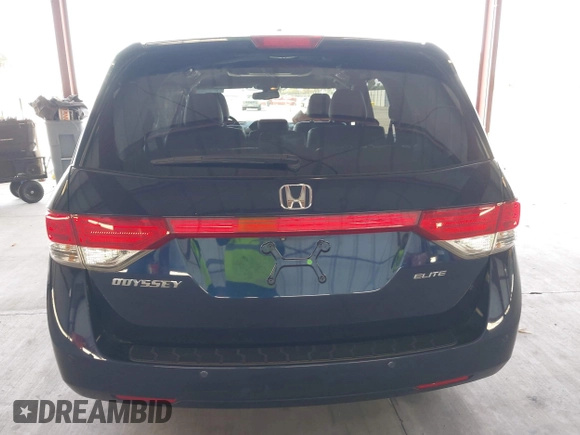 2017 Honda Odyssey Touring with VIN 5FNRL5H90HB017215, listed as a IAAI auction lot 42574528 with 61,386 mi miles and . Bid and sale history available at DreamBid. Image 16.