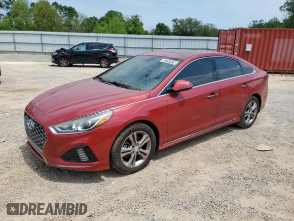 2018 Hyundai Sonata Sport with VIN 5NPE34AF5JH601951, listed as a Copart auction lot 52297875 with 93,062 mi miles and Clean Title. Bid and sale history available at carsss.com. Image 1.