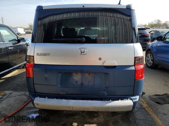 2006 Honda Element EX with VIN 5J6YH186X6L014497, listed as a Copart auction lot 78278854 with 74,987 mi miles and Salvage Title. Bid and sale history available at DreamBid. Image 6.