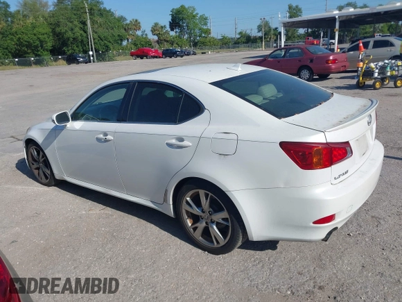 2009 Lexus IS 250 with VIN JTHBK262495093692, listed as a IAAI auction lot 42022209 with 195,379 mi miles. Bid and sale history available at carsss.com. Image 14.