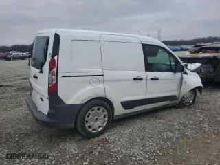 2018 Ford Transit Connect XL with VIN NM0LS6E70J1351080, listed as a Copart auction lot 43360945 with 147,048 mi miles and Salvage Title. Bid and sale history available at carsss.com. Image 3.