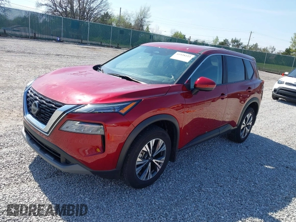 2023 Nissan Rogue SV with VIN 5N1BT3BB1PC691530, listed as a IAAI auction lot 41928223 with 26,279 mi miles. Bid and sale history available at carsss.com. Image 17.
