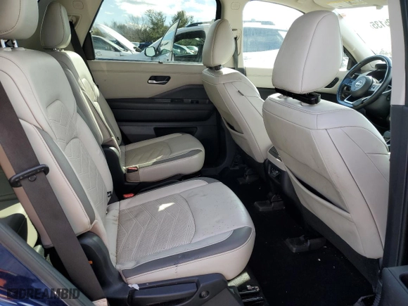 2022 Nissan Pathfinder Platinum with VIN 5N1DR3DK2NC219080, listed as a Copart auction lot 45295135 with 47,830 mi miles and Salvage Title. Bid and sale history available at carsss.com. Image 12.