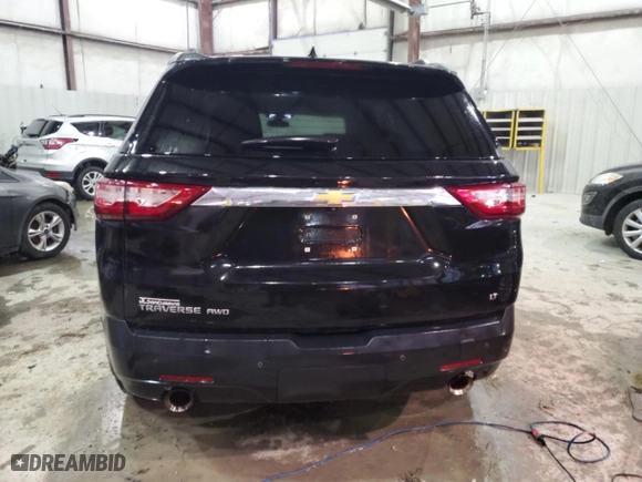 2021 Chevrolet Traverse LT Cloth with VIN 1GNEVGKW0MJ206749, listed as a Copart auction lot 45691765 with 62,539 mi miles and Salvage Title. Bid and sale history available at carsss.com. Image 6.