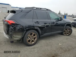 2023 Toyota RAV4 Hybrid XLE with VIN 2T3UWRFV7PW177240, listed as a Copart auction lot 55631115 with 7,655 mi miles and Salvage title. Bid and sale history available at DreamBid. Image 3.