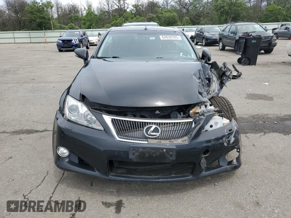2010 Lexus IS 350 C z VIN JTHFE2C25A2504309, wystawiony jako Copart lot #62830705 z przebiegiem 77 711 mil mil oraz Szkoda całkowita • Salvage title. Historia ofert i sprzedaży dostępna na DreamBid. Obrazek 5.