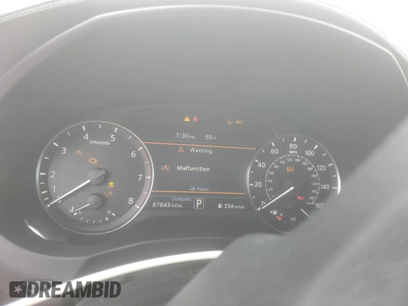 2021 Infiniti QX50 Luxe с VIN 3PCAJ5BA8MF108720, выставлен на аукционе Copart как лот 58894295 с пробегом 67 643 миль миль и Списание • Salvage title. История ставок и продаж доступна на DreamBid. Изображение 9.